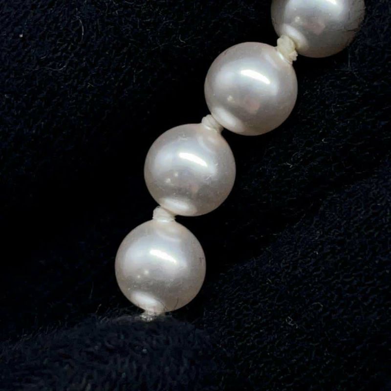 シャネル ネックレス ココマーク ハートモチーフ フェイクパール ラインストーン A22 V AB7012 CHANEL チョーカー 白