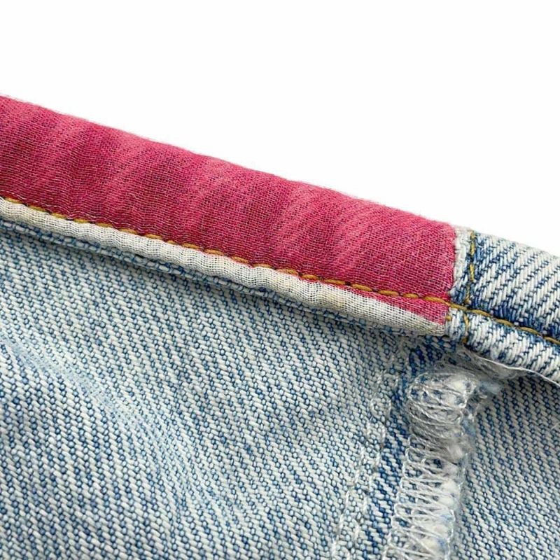 シャネル パンツ カメリア ワイドデニム コットン レディースサイズ34 P70188 ボトムス