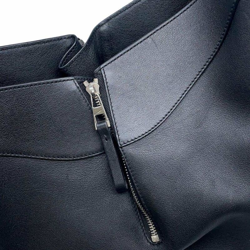 ロエベ ハンドバッグ ハンモック サークル スモール 327.93.N60 LOEWE 2wayショルダーバッグ 黒