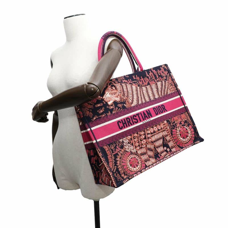 クリスチャン・ディオール トートバッグ ブックトート アニマル ラージ M1286ZWAO Christian Dior