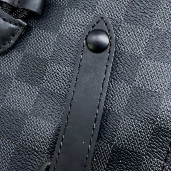 ルイヴィトン リュック ダミエ・グラフィット クリストファーMM N41379 LOUIS VUITTON ブラック 黒 バックパック