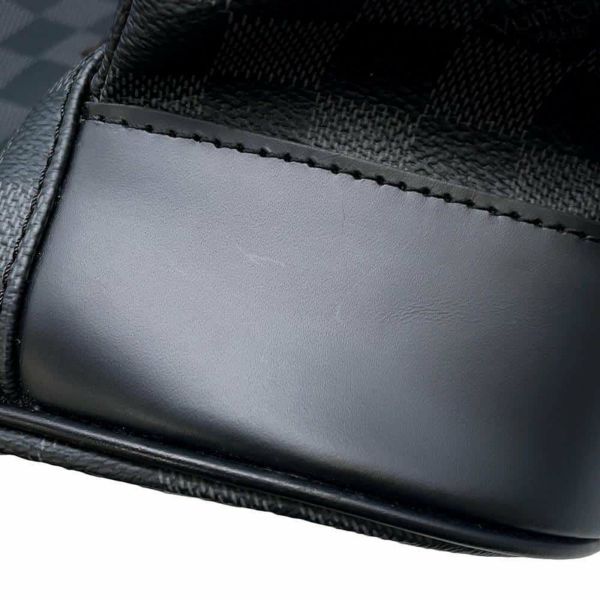 ルイヴィトン リュック ダミエ・グラフィット クリストファーMM N41379 LOUIS VUITTON ブラック 黒 バックパック