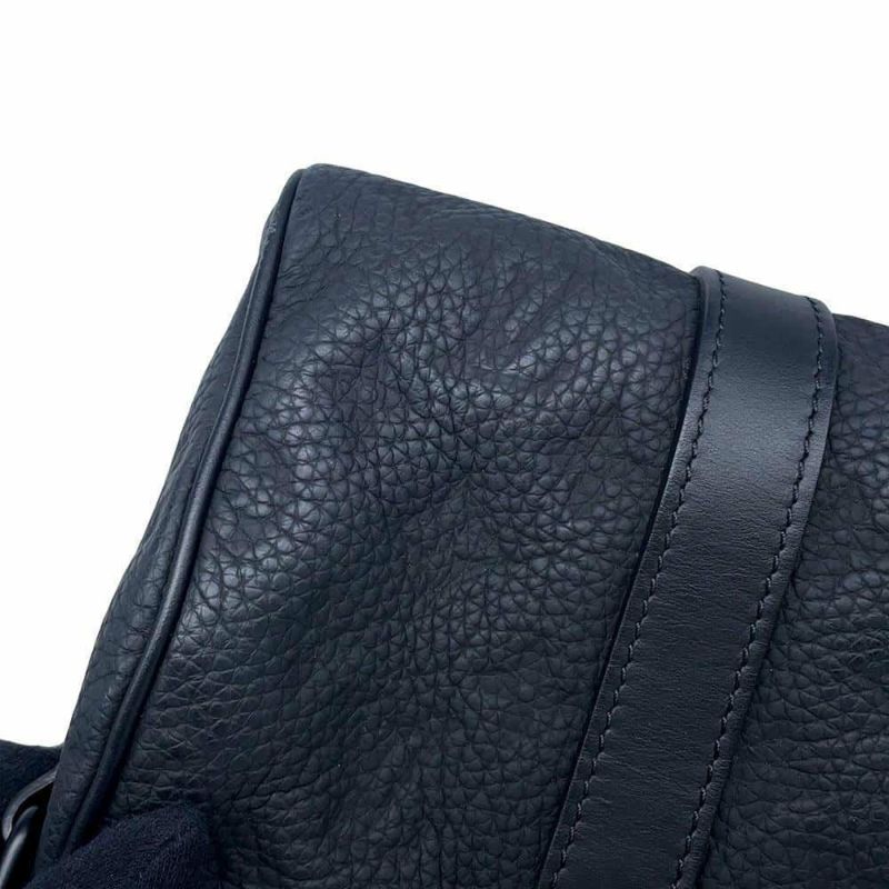 ルイヴィトン ハンドバッグ モノグラム・トリヨン キーポル・バンドリエール25 M20900 2wayバッグ ブラック 黒