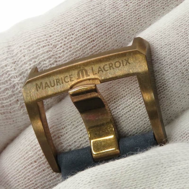 モーリスラクロア ポントス S ダイバー ブロンズ リミテッド PT6248-BRZ0B-430-4 MAURICE LACROIX 腕時計 ブルー文字盤