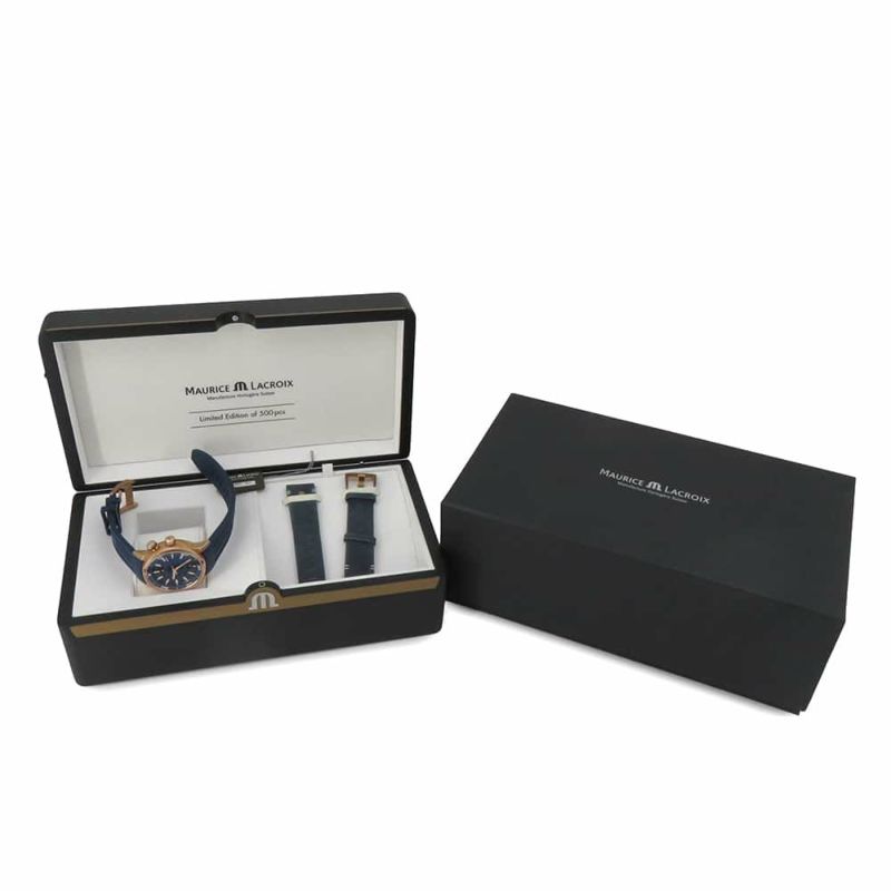 モーリスラクロア ポントス S ダイバー ブロンズ リミテッド PT6248-BRZ0B-430-4 MAURICE LACROIX 腕時計 ブルー文字盤