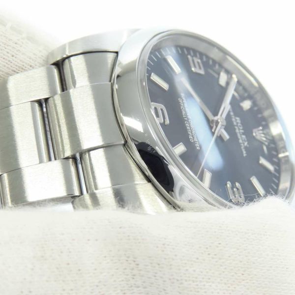 ロレックス オイスターパーペチュアル34 ランダムシリアル ルーレット 114200 ROLEX 腕時計 ブルー文字盤