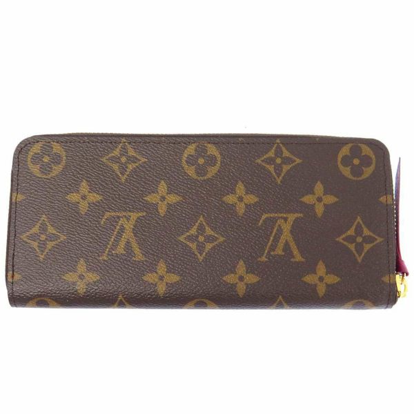 ルイヴィトン 長財布 モノグラム ポルトフォイユ・クレマンス M60742 LOUIS VUITTON ヴィトン 財布 フューシャ