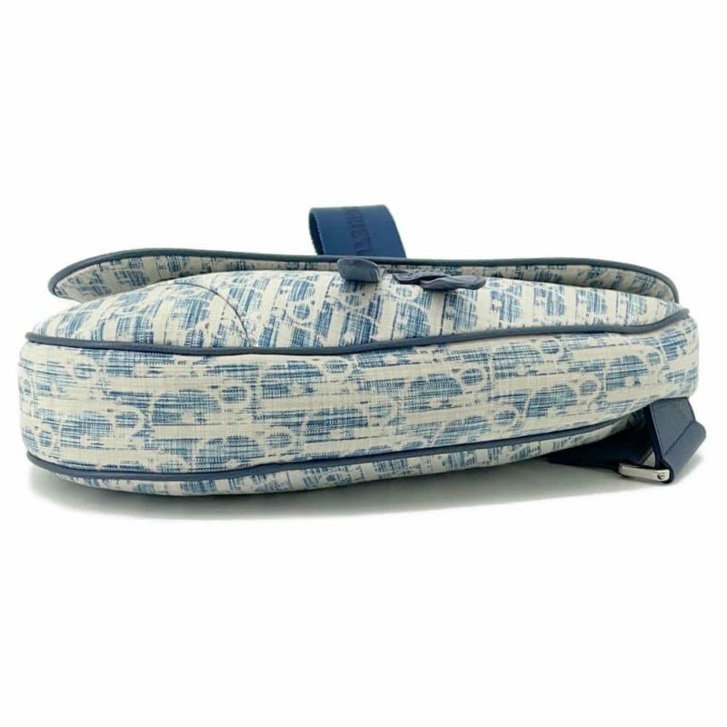 クリスチャン・ディオール ボディバッグ オブリーク カスリ サドル 1ADPO093UTK Christian Dior