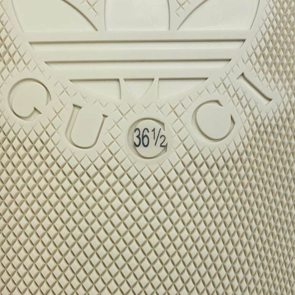 グッチ サンダル アディダスコラボ プラットフォーム シルク レディースサイズ36 1/2 702294 GUCCI adidas 靴