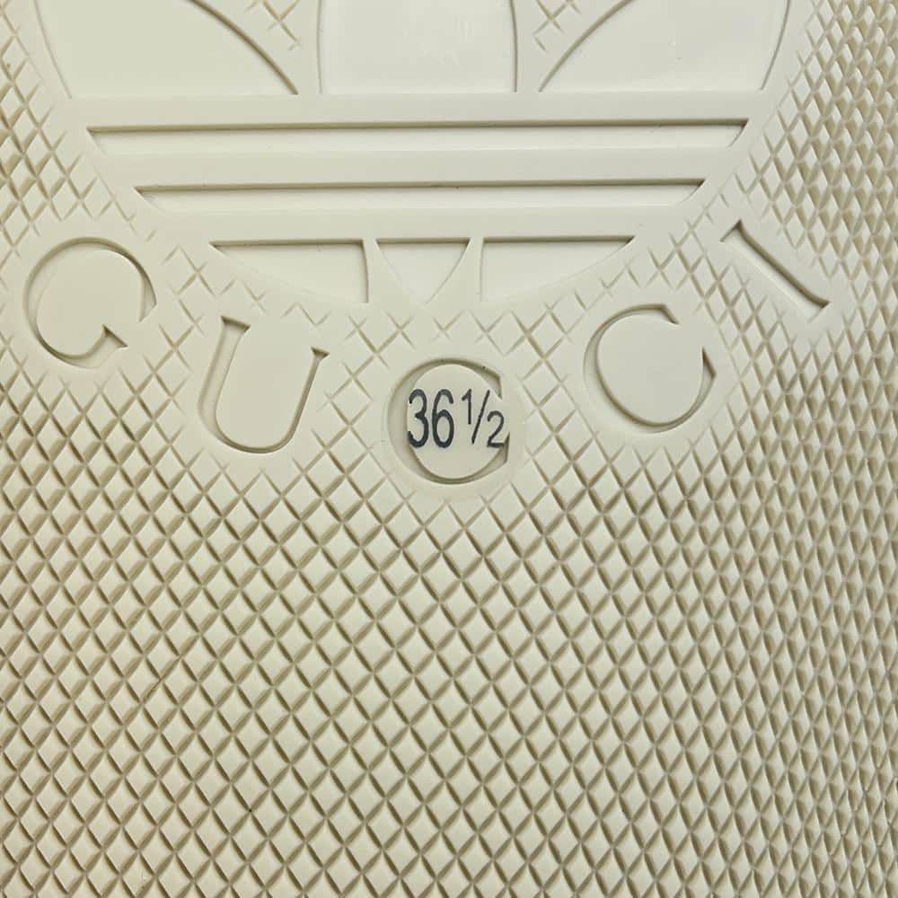 グッチ サンダル アディダスコラボ プラットフォーム シルク レディースサイズ36 1/2 702294 GUCCI adidas 靴