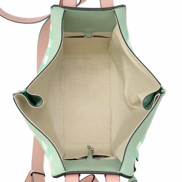 ロエベ ハンドバッグ ハンモック ギンガムチェック スモール 321.04.S35 LOEWE 2wayショルダーバッグ