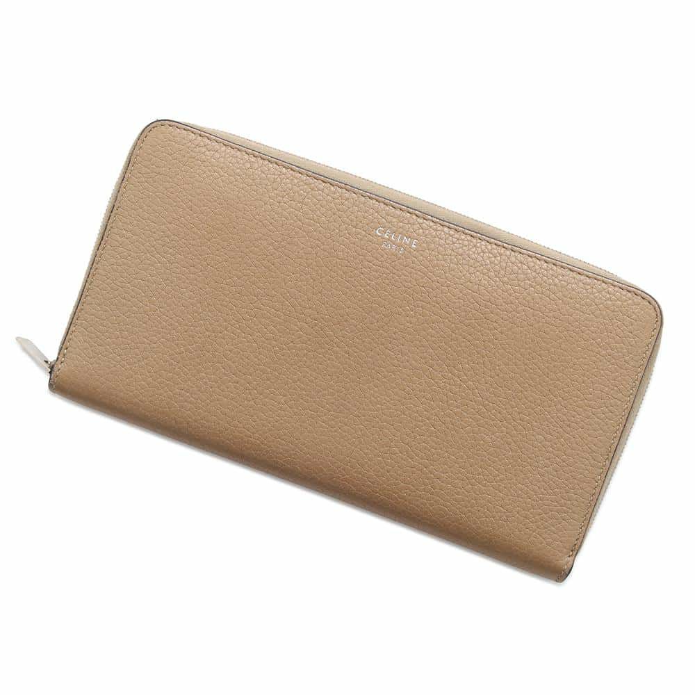 セリーヌ 長財布 レザー 105003AFE CELINE 財布 ロングウォレット ラウンドファスナー