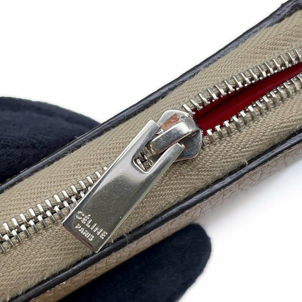 セリーヌ 長財布 レザー 105003AFE CELINE 財布 ロングウォレット ラウンドファスナー