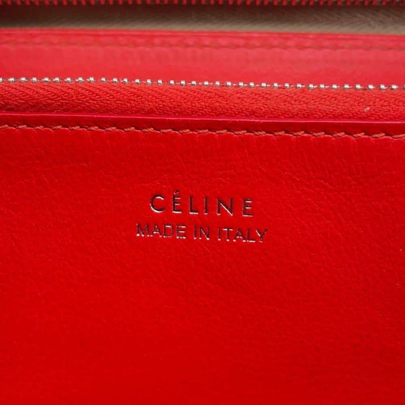 セリーヌ 長財布 レザー 105003AFE CELINE 財布 ロングウォレット ラウンドファスナー