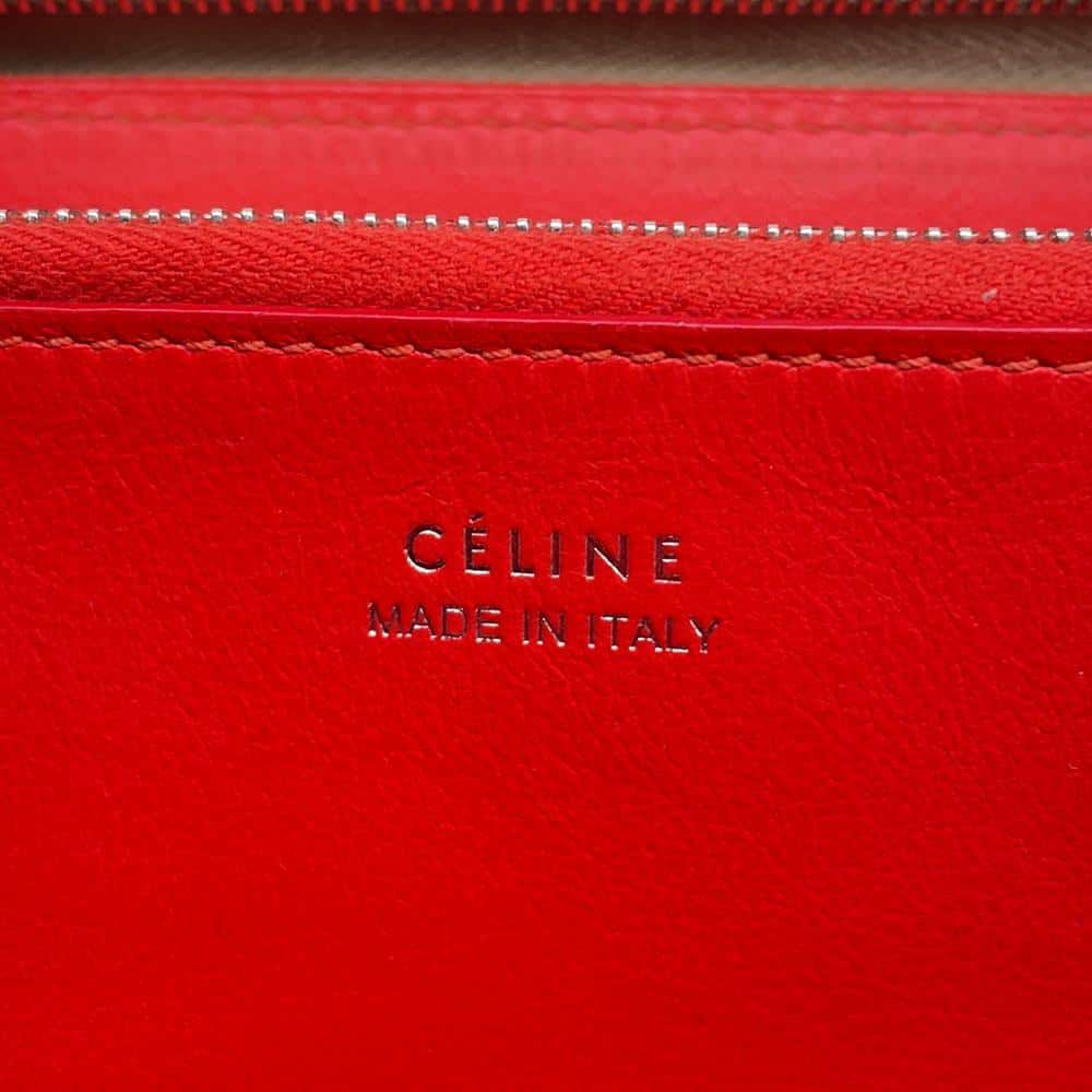 セリーヌ 長財布 レザー 105003AFE CELINE 財布 ロングウォレット ラウンドファスナー