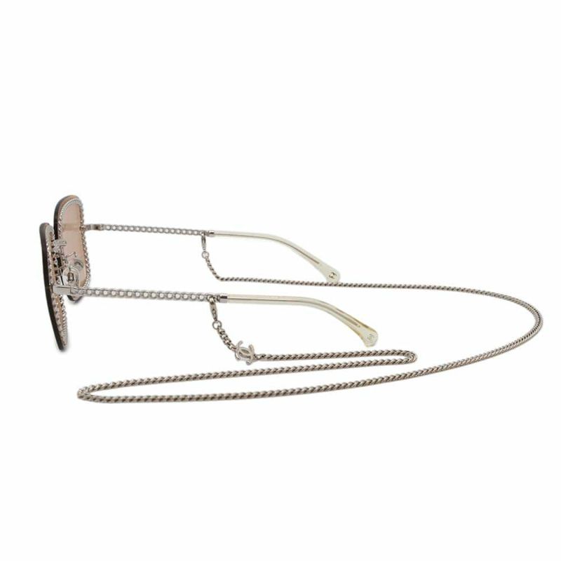 シャネル サングラス スクエア シェイプ アイウェア 4244 CHANEL チェーン