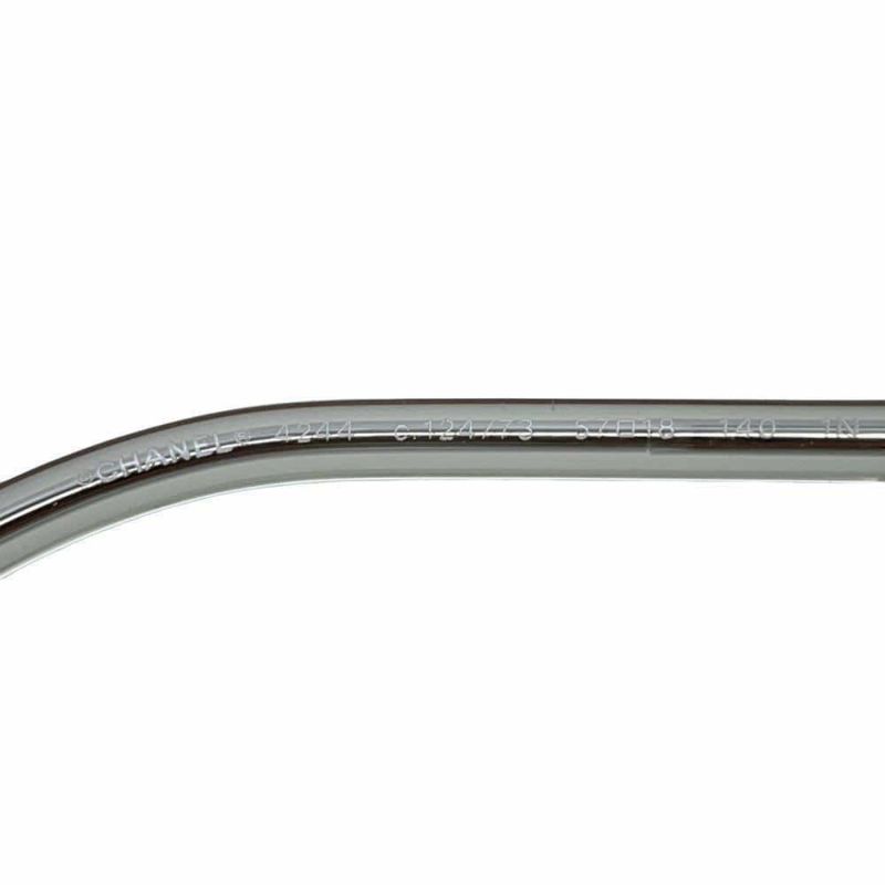 シャネル サングラス スクエア シェイプ アイウェア 4244 CHANEL チェーン