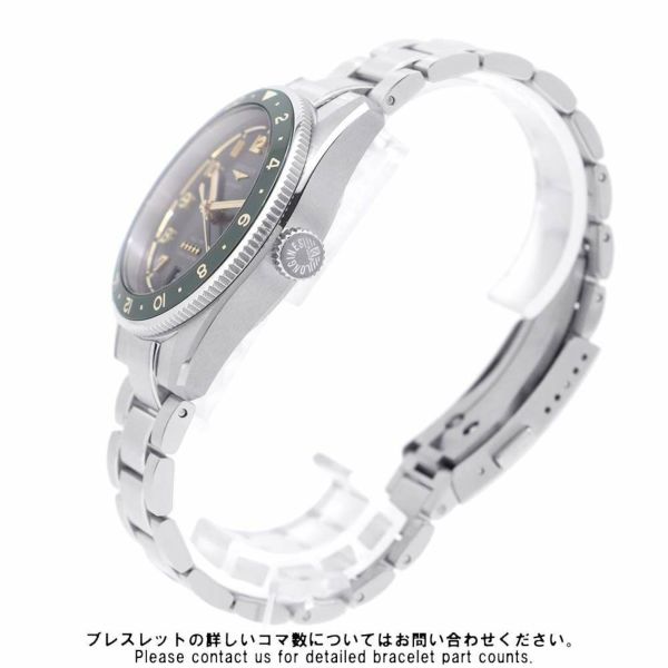 ロンジン スピリット ズールータイム L3.802.4.63.6 LONGINES 腕時計 黒文字盤