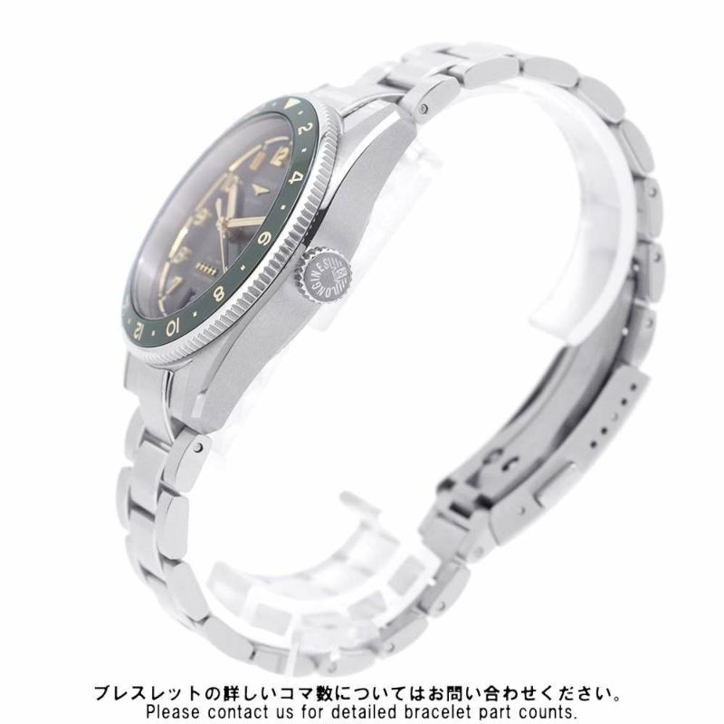 ロンジン スピリット ズールータイム L3.802.4.63.6 LONGINES 腕時計 黒文字盤