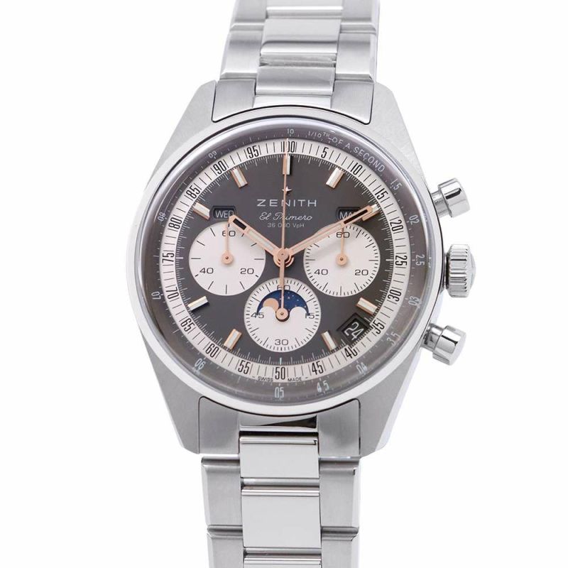 ゼニス クロノマスター オリジナル トリプルカレンダー 03.3400.3610/39.M3200 スレートグレー文字盤