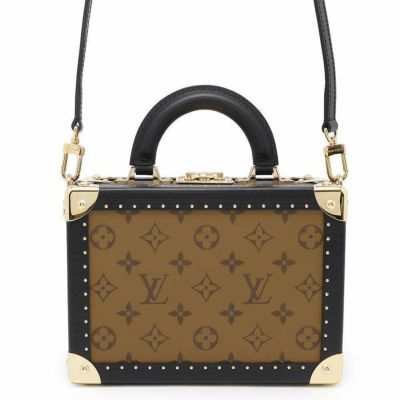 ルイヴィトン ハンドバッグ モノグラム・リバース プティット・ヴァリーズ M47164 LOUIS VUITTON 2way 安心保証