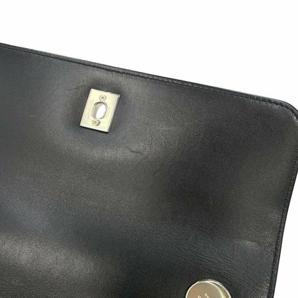 シャネル ハンドバッグ ココマーク マトラッセ トップハンドル ラムスキン A92236 CHANEL 2way チェーンショルダー 黒