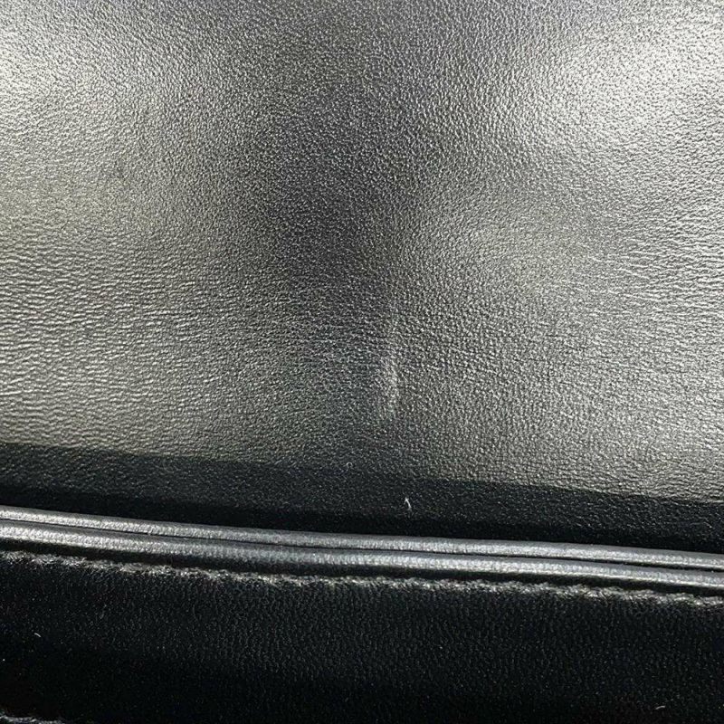 シャネル ハンドバッグ ココマーク マトラッセ トップハンドル ラムスキン A92236 CHANEL 2way チェーンショルダー 黒