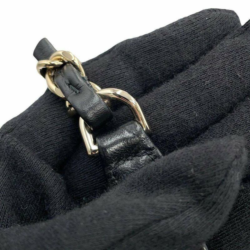 シャネル ハンドバッグ ココマーク マトラッセ トップハンドル ラムスキン A92236 CHANEL 2way チェーンショルダー 黒