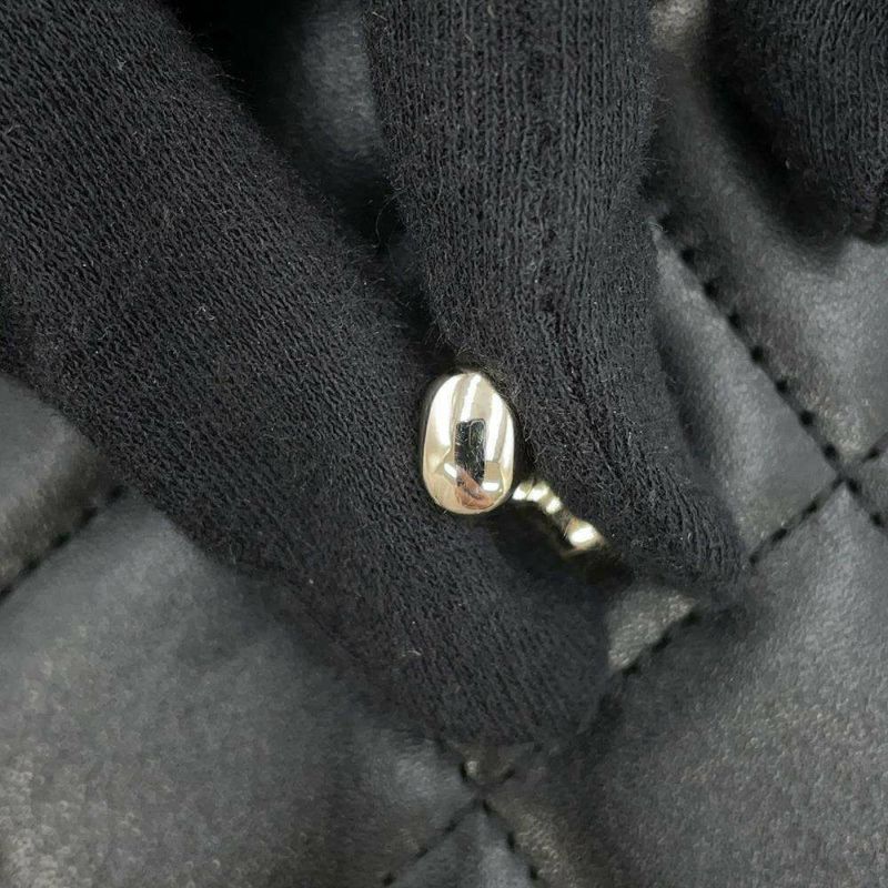 シャネル ハンドバッグ ココマーク マトラッセ トップハンドル ラムスキン A92236 CHANEL 2way チェーンショルダー 黒