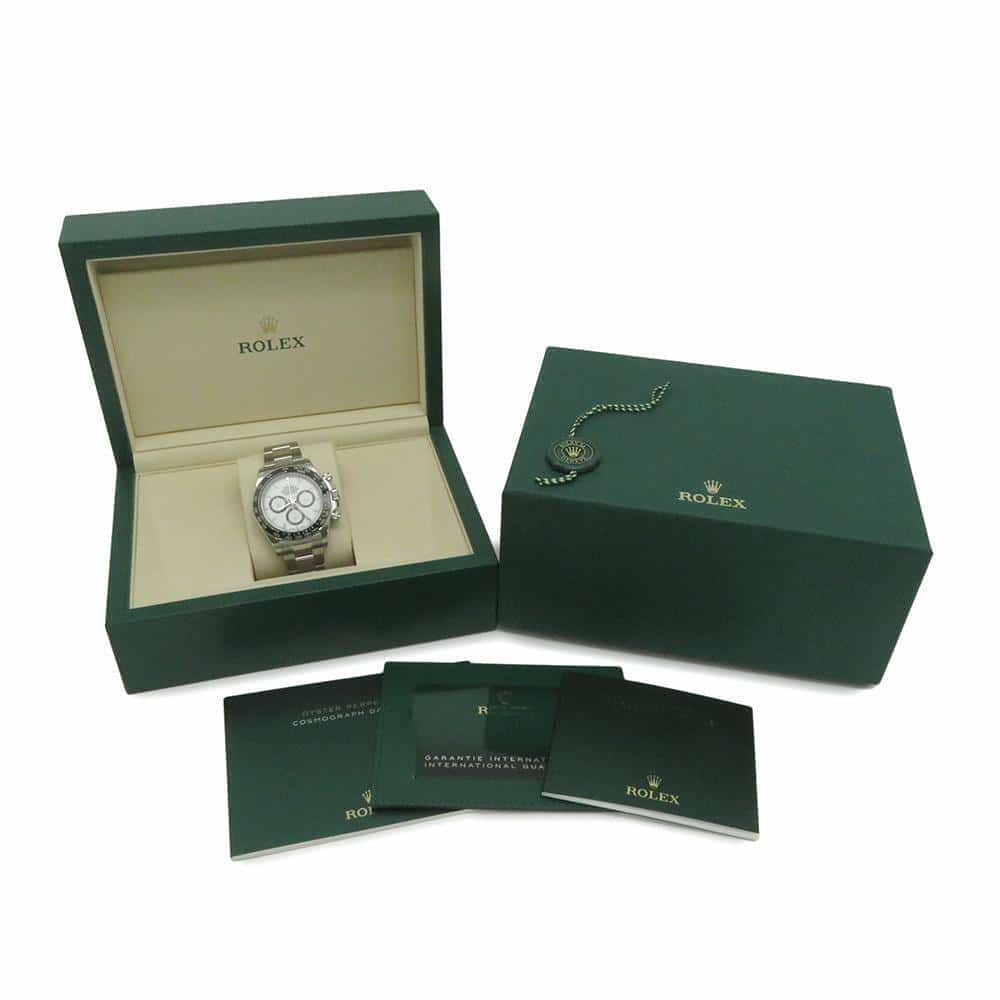 ロレックス コスモグラフ デイトナ ランダムシリアル ルーレット 126500LN ROLEX 腕時計 白文字盤
