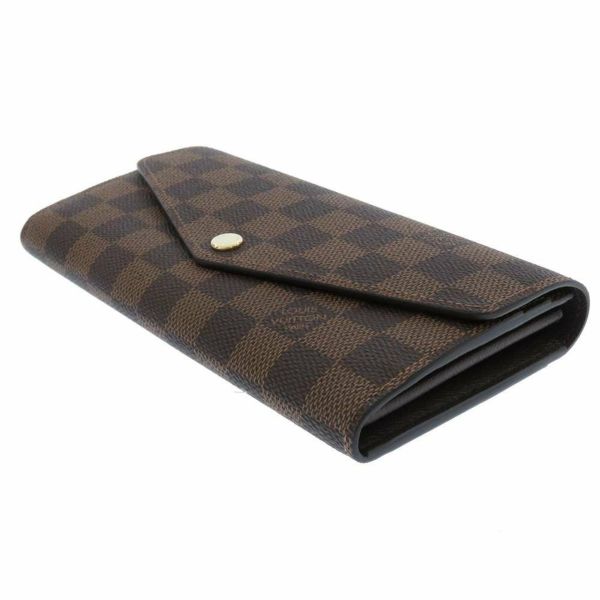 ルイヴィトン 長財布 ダミエ・エベヌ ポルトフォイユ・サラ N63209 LOUIS VUITTON ヴィトン 財布