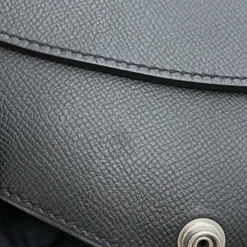 エルメス シティバック27 リュック バックパック ブラック/シルバー金具 ヴォーエプソンスープル X刻印 HERMES Cityback27