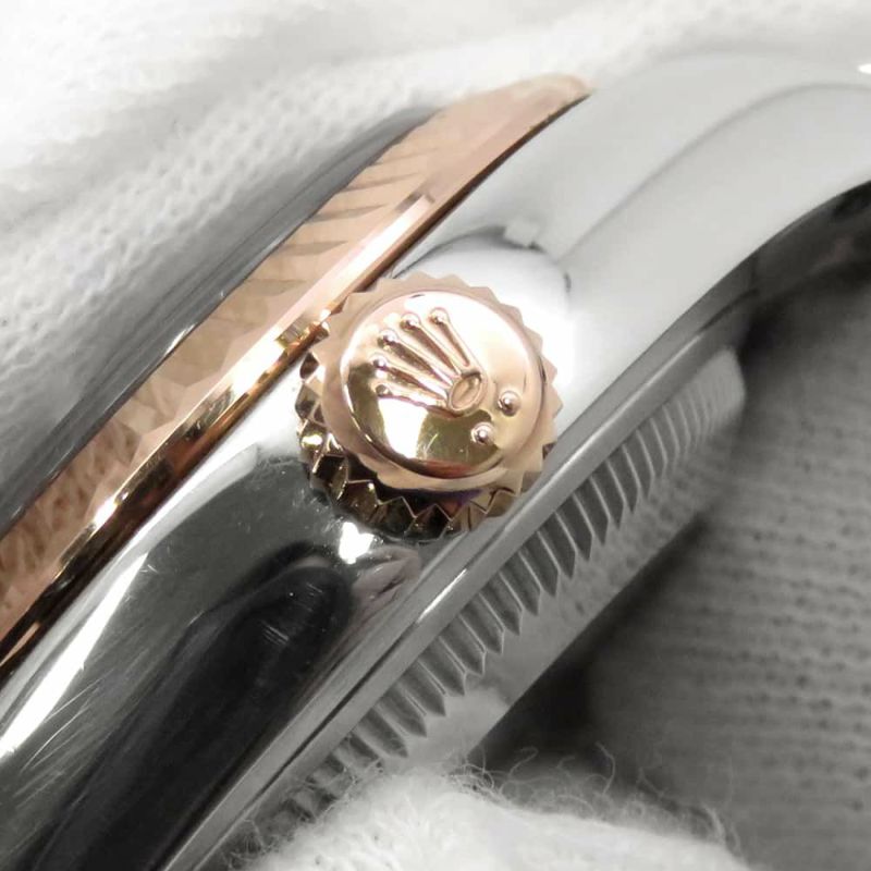 ロレックス レディ デイトジャスト 279171G ROLEX 腕時計 オリーブグリーン文字盤