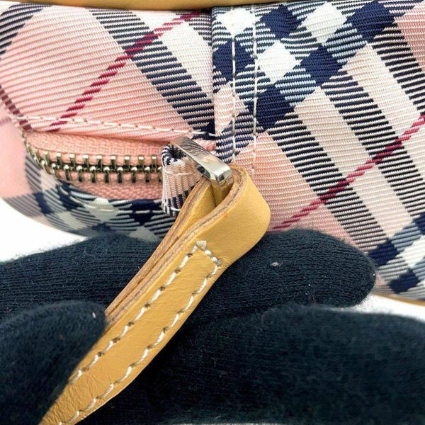 バーバリー ショルダーバッグ ブルーレーベル チェック キャンバス BURBERRY バッグ