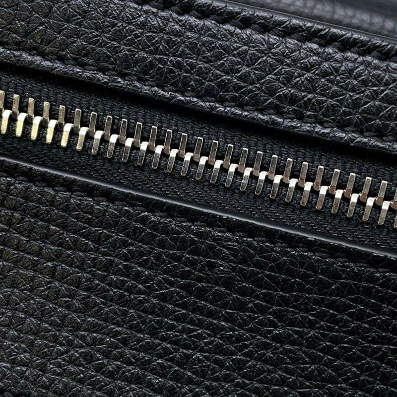 トッズ ハンドバッグ Tタイムレス XBMTSIX0100QDSB999 TOD'S 2wayボディバッグ ベルトバッグ 黒