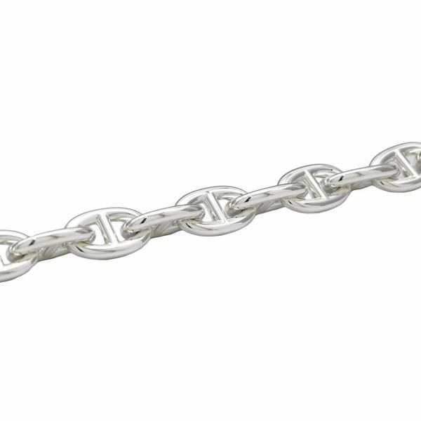 エルメス ブレスレット シェーヌダンクルTGM 12コマ SV925シルバー HERMES ジュエリー