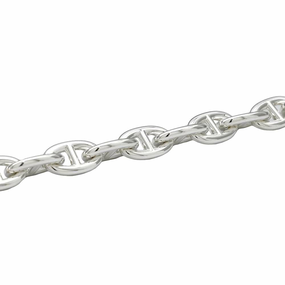 エルメス ブレスレット シェーヌダンクルTGM 12コマ SV925シルバー HERMES ジュエリー