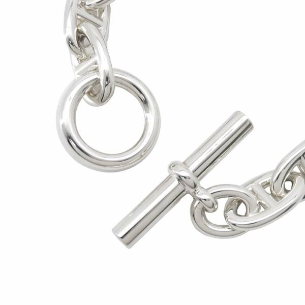 エルメス ブレスレット シェーヌダンクルTGM 12コマ SV925シルバー HERMES ジュエリー