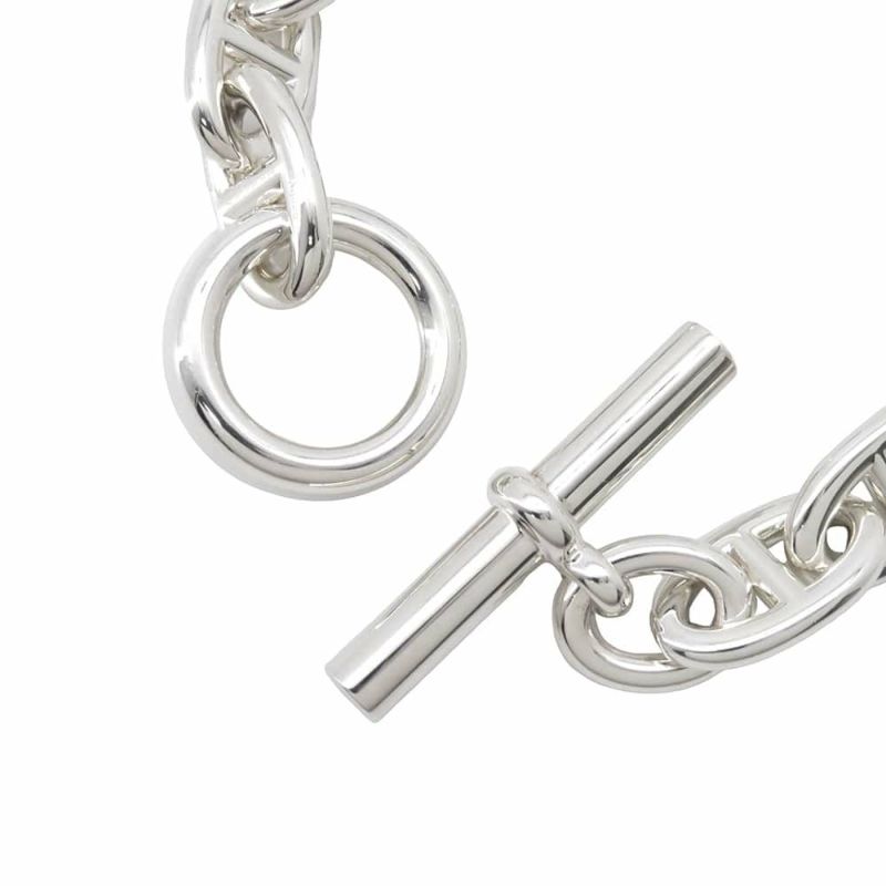 エルメス ブレスレット シェーヌダンクルTGM 12コマ SV925シルバー HERMES ジュエリー