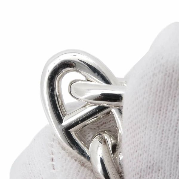 エルメス ブレスレット シェーヌダンクルTGM 12コマ SV925シルバー HERMES ジュエリー