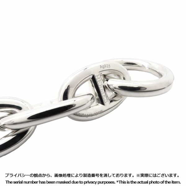 エルメス ブレスレット シェーヌダンクルTGM 12コマ SV925シルバー HERMES ジュエリー