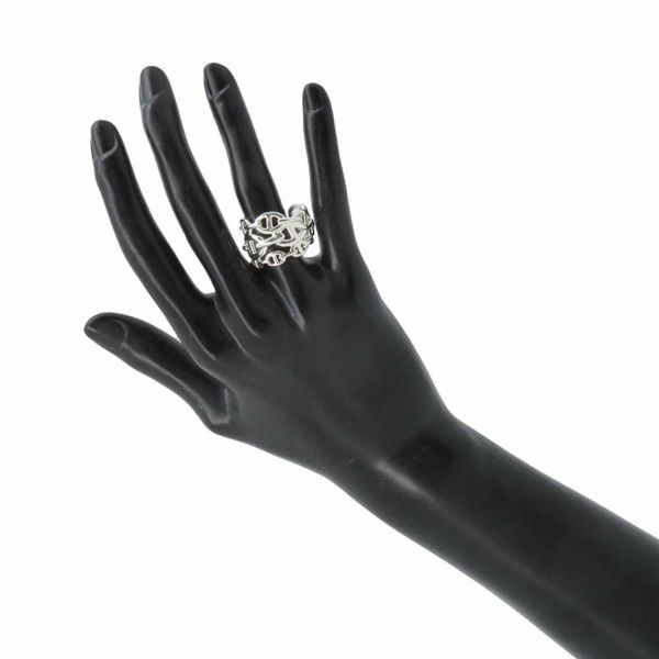 エルメス リング シェーヌダンクル アンシェネGM Enchainee SV925シルバー リングサイズ57 HERMES