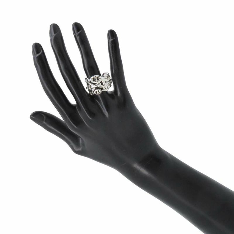 エルメス リング シェーヌダンクル アンシェネGM Enchainee SV925シルバー リングサイズ57 HERMES