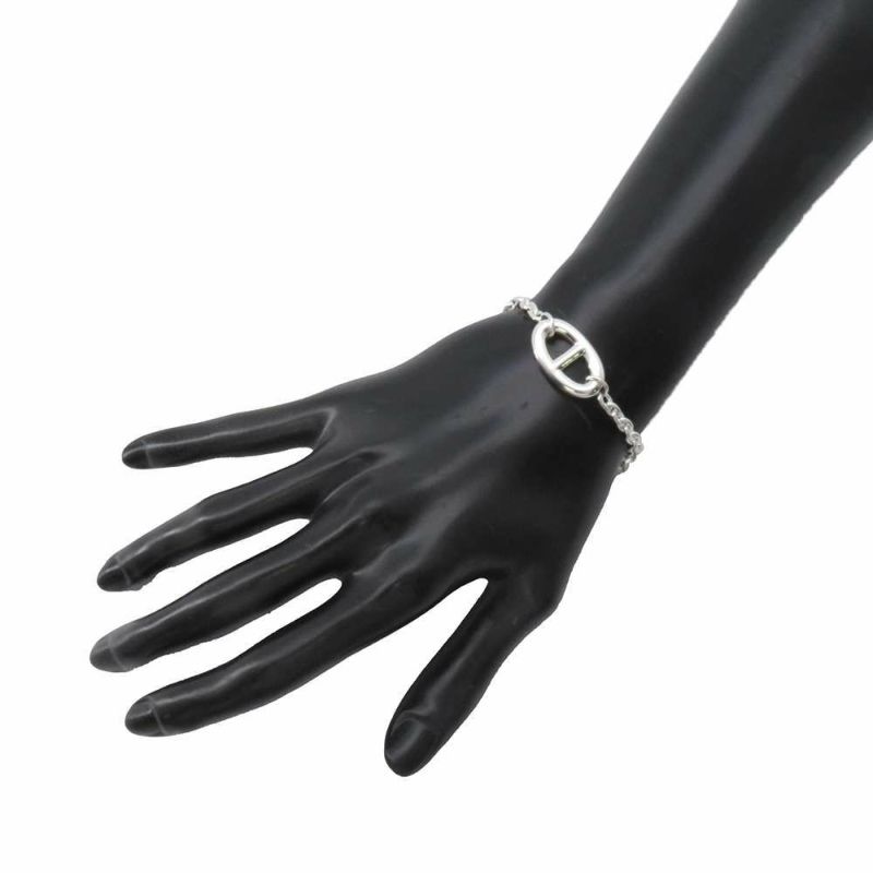 エルメス ブレスレット シェーヌダンクル ファランドール SV925シルバー サイズLG HERMES ジュエリー