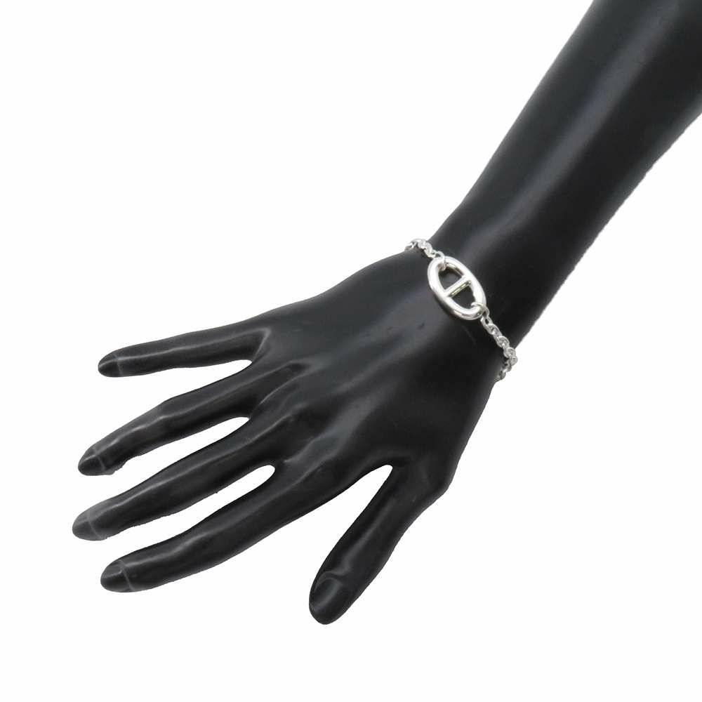 エルメス ブレスレット シェーヌダンクル ファランドール SV925シルバー サイズLG HERMES ジュエリー