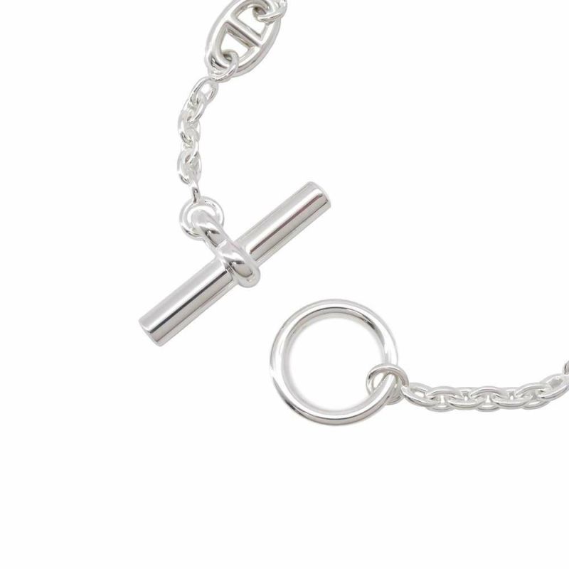 エルメス ブレスレット シェーヌダンクル ファランドール SV925シルバー サイズLG HERMES ジュエリー