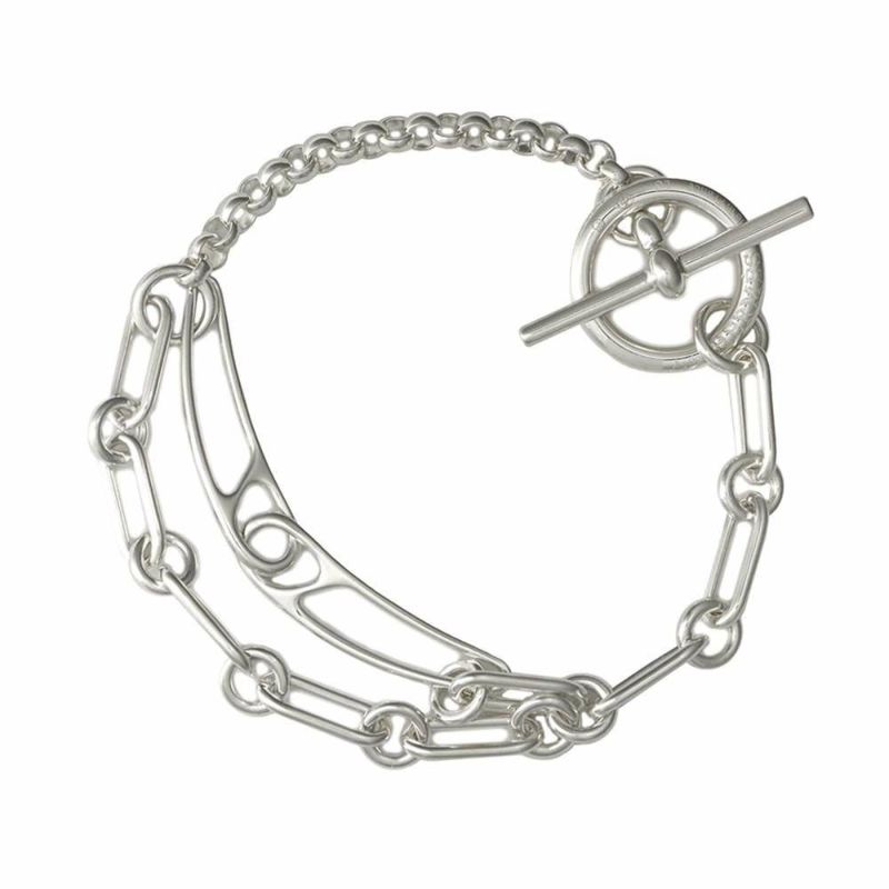 エルメス ブレスレット シェーヌダンクル パンク SV925シルバー サイズLG HERMES ジュエリー