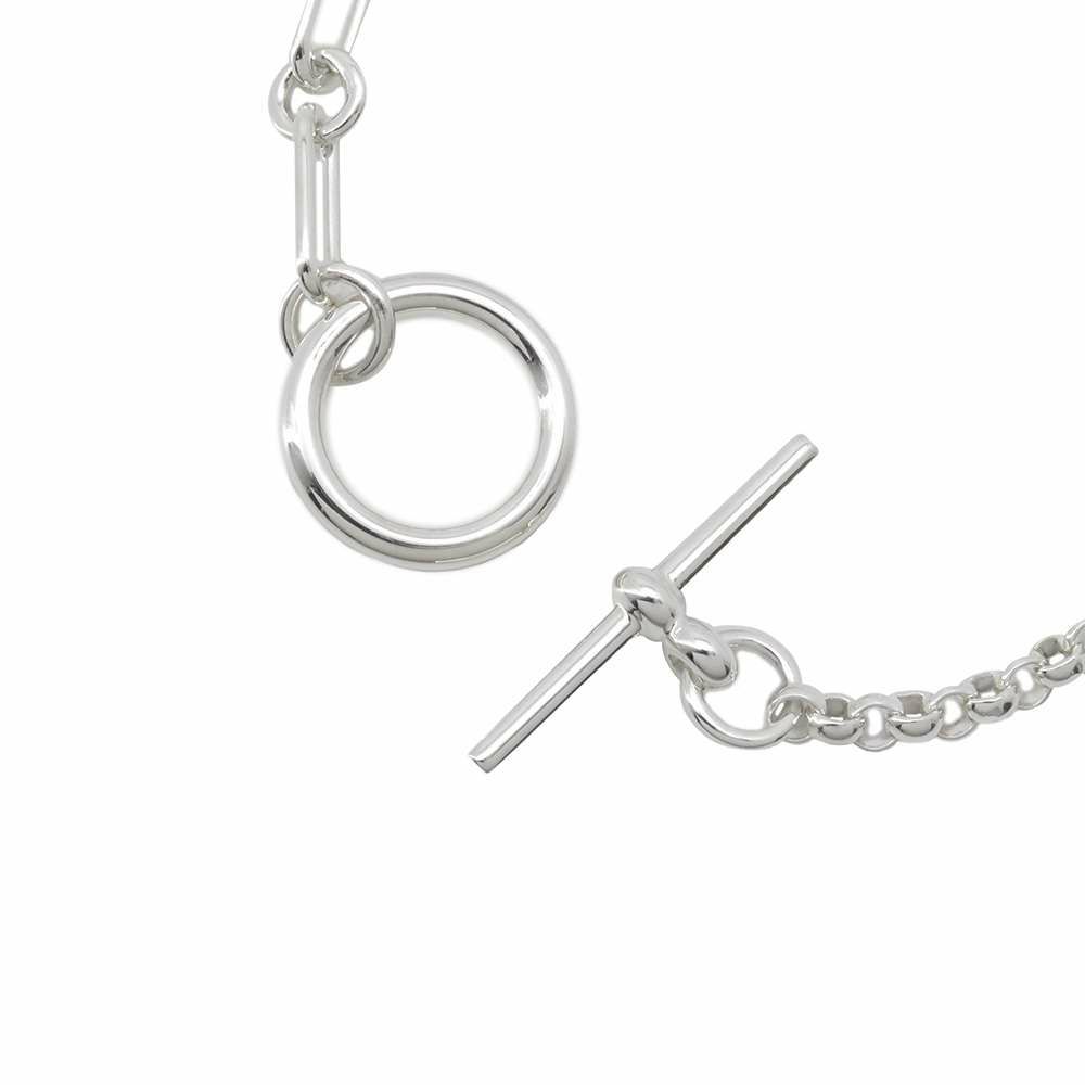 エルメス ブレスレット シェーヌダンクル パンク SV925シルバー サイズLG HERMES ジュエリー