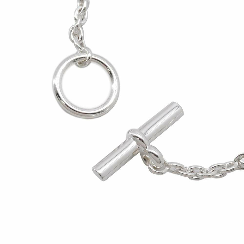 エルメス ブレスレット シェーヌダンクル ファランドール SV925シルバー サイズLG HERMES ジュエリー