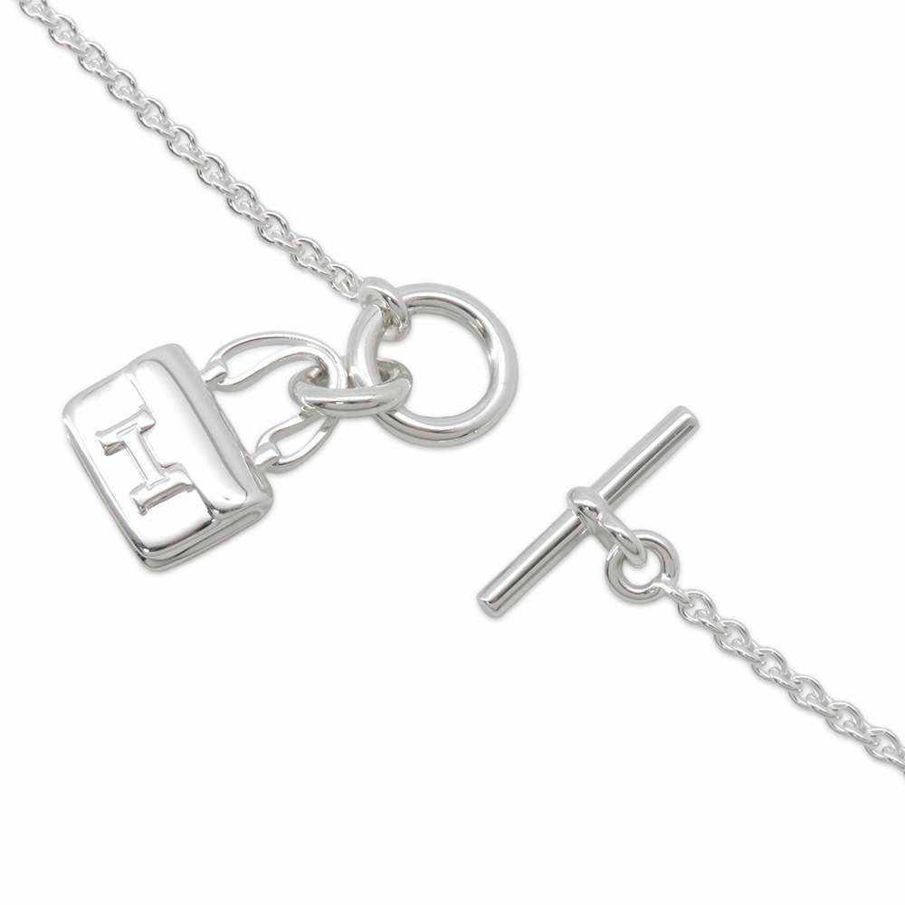 エルメス ネックレス アミュレット コンスタンス ペンダント ネックレス SV925シルバー HERMES ジュエリー